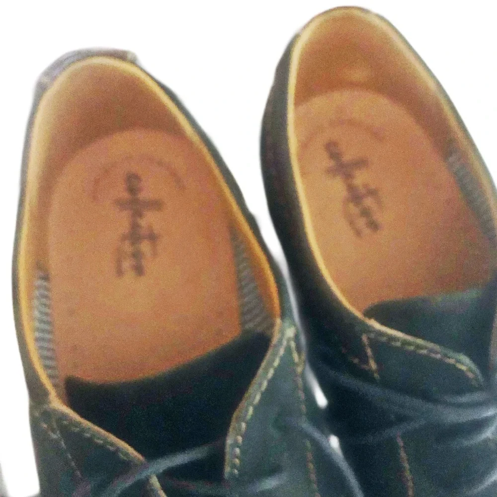 Clark’s Navy Nubuck Leather Oxford Size 11